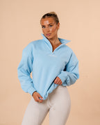 BABY BLUE SWEATSHIRT - VITCHI VILANI
