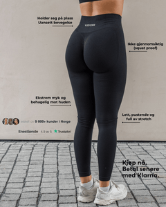COMFORT FLEX TIGHTS BLACK - Vitchi Norge