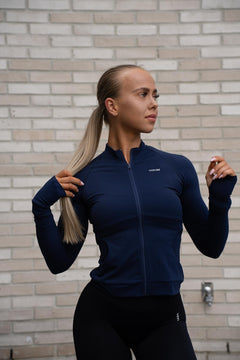 LUXURY LONG SLEEVE TOP BLUE - Vitchi Vilani