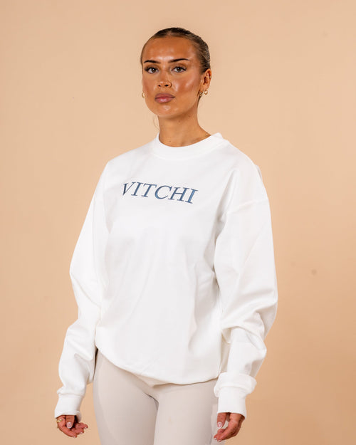 Old Money Crew Santorini Blue - VITCHI VILANI