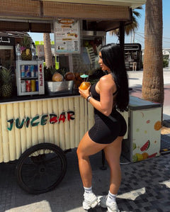 V - BACK BODYSUIT BLACK - Vitchi Vilani