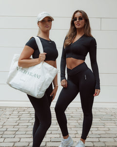 V - WAIST SCULPT TIGHTS BLACK - Vitchi Vilani