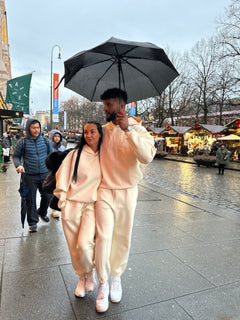 LUXE TRACKSUIT HOODIE OVERSIZED VANILLA