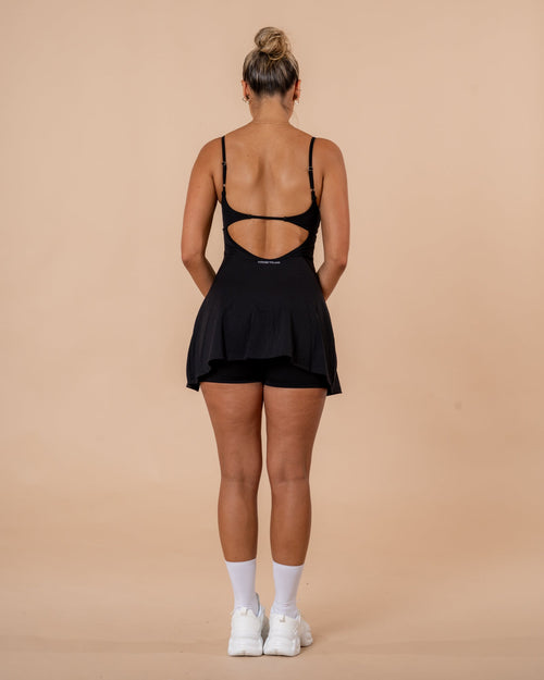 COURT CLUB DRESS BLACK - VITCHI VILANI