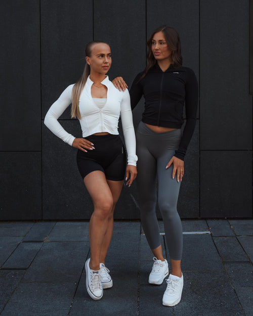 LUXURY LONG SLEEVE TOP BLACK - Vitchi Vilani