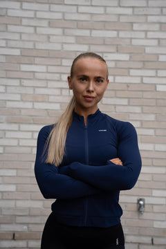 LUXURY LONG SLEEVE TOP BLUE - Vitchi Vilani