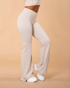 OLD MONEY BEIGE FLARES - VITCHI VILANI