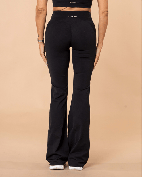 OLD MONEY BLACK FLARES - VITCHI VILANI