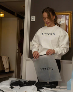 Old Money Crew Santorini Blue - VITCHI VILANI