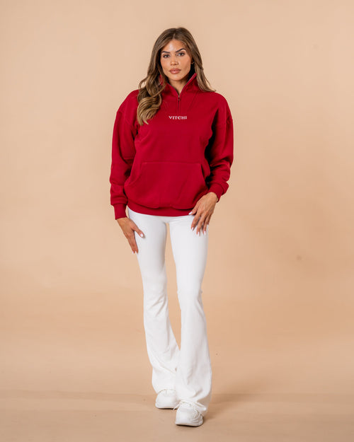 Premium Sweatshirt Red Wine - VITCHI VILANI