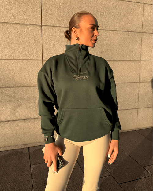 PREMIUM SWEATSHIRT ROYAL GREEN - VITCHI VILANI