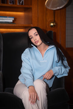 VITCHI BABY BLUE SWEATSHIRT - VITCHI VILANI